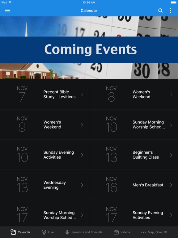 Screenshot #4 pour First Baptist East Lawton, Ok