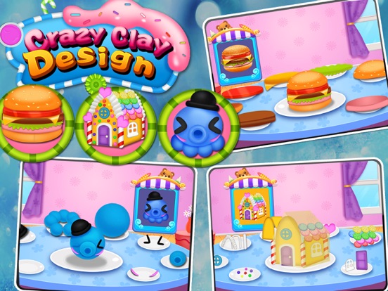 Crazy Clay Design iPad app afbeelding 4