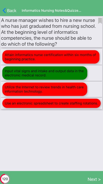 Informatics Nursing Exam Prep screenshot-8
