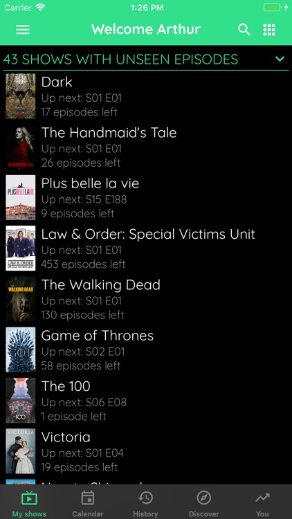 TV Show & Movie Tracker Trakt screenshot-7