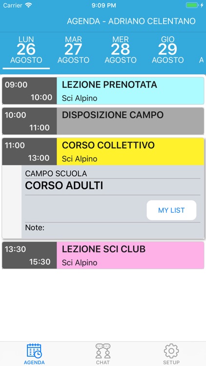 iMae - Agenda Maestro