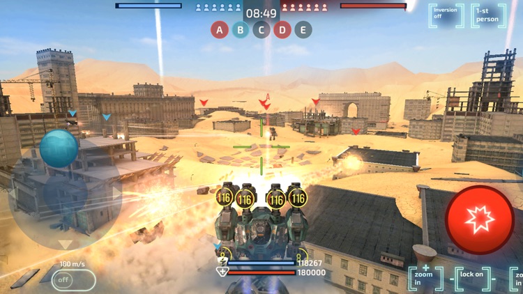 Robot Warfare: Mech Battle screenshot-4