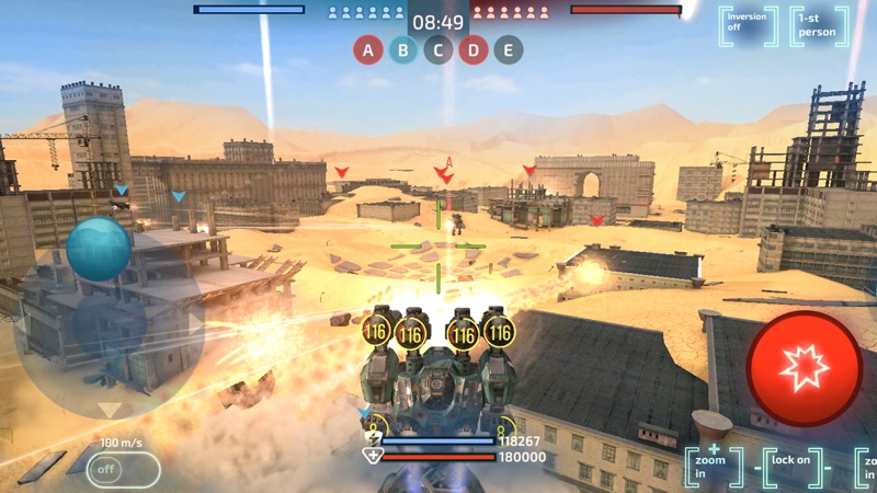 Robot Warfare: Mech Battle screenshot 5