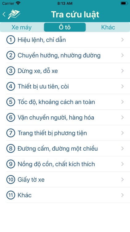 Ôn thi GPLX screenshot-8