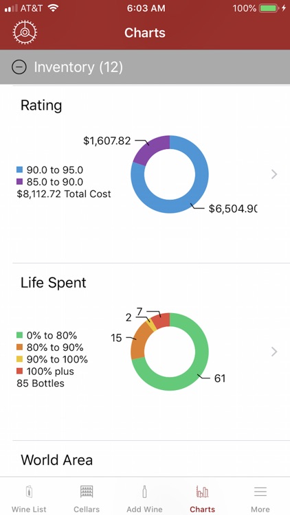CellarView Wine Cellar Tracker screenshot-0