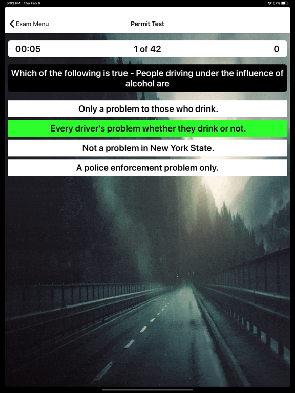 Screenshot #6 pour NYS Drivers Permit Test Prep