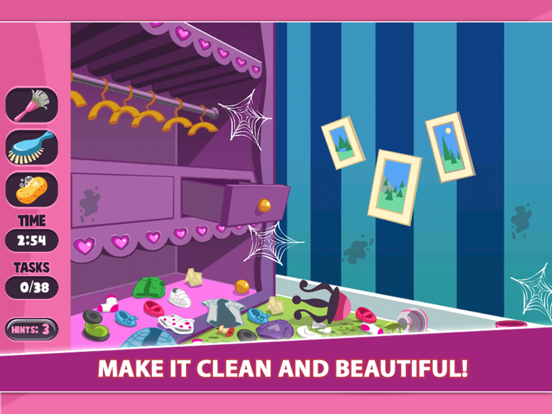 Doll House Cleaning Craft iPad screenshot