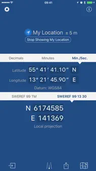 Swedish Coordinates PRO iphone bilder 0