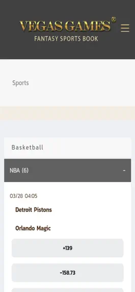 Game screenshot VG SportsBook apk