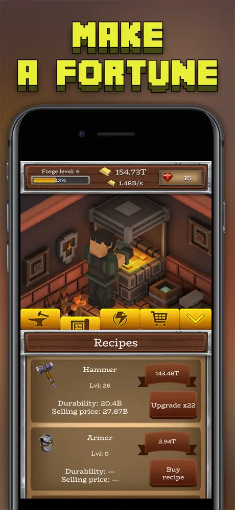 ForgeCraft - Idle Tycoon