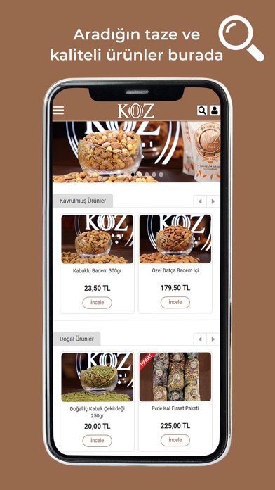 Screenshot #1 pour Koz Kuruyemiş