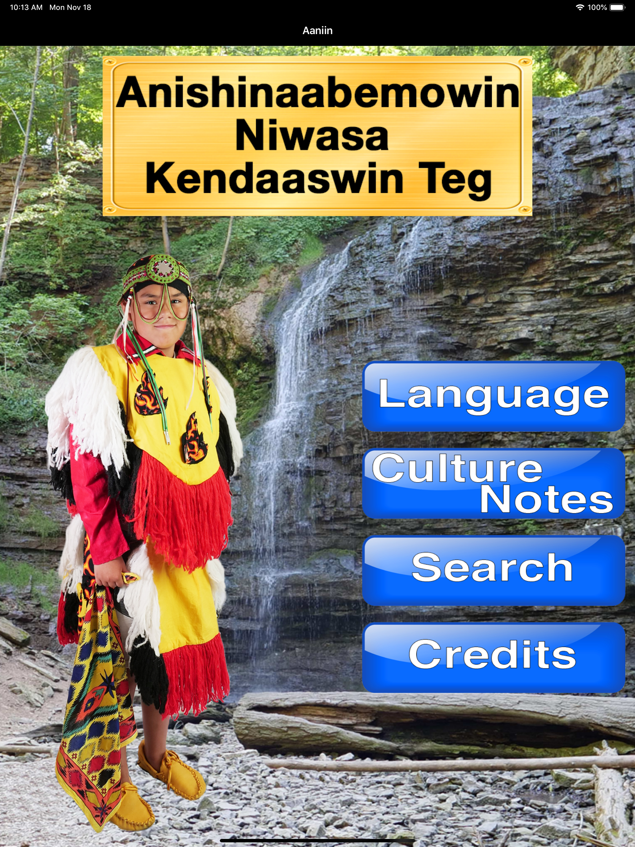 Anishinaabemowin Niwasa