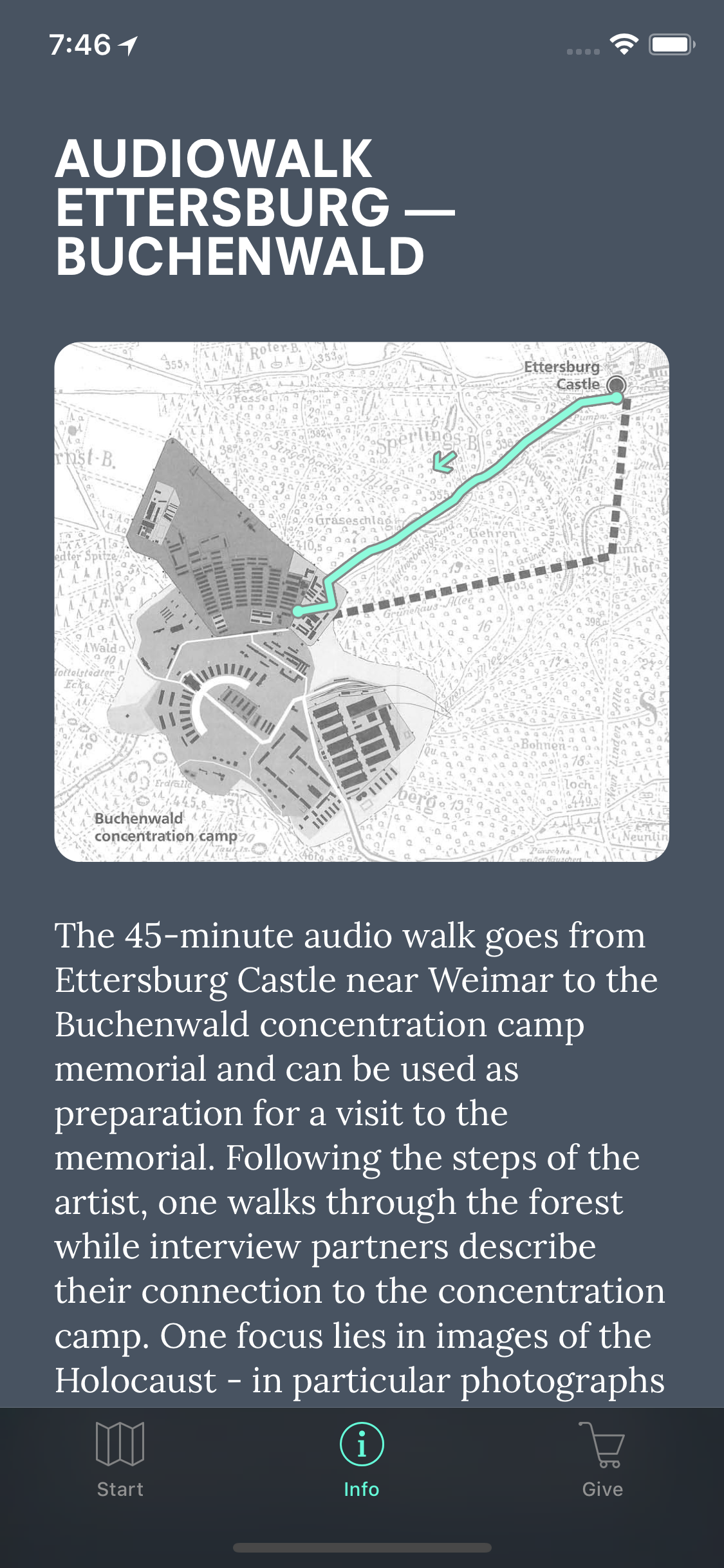 Audiowalk Weimar screenshot 3