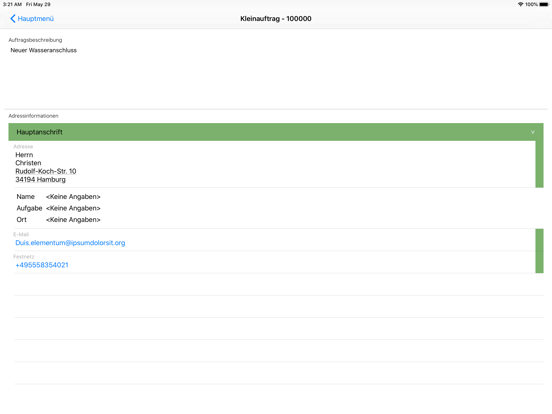 Screenshot #4 pour Landrix Handwerk Mobile