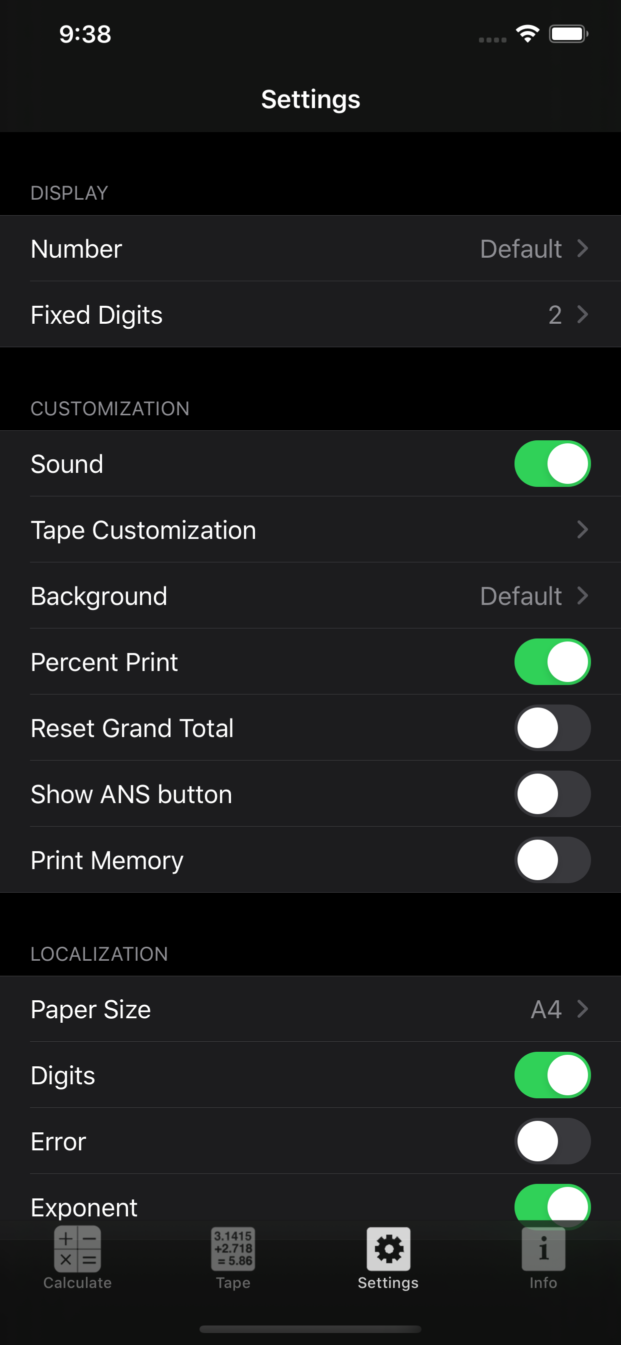 Calculator Silver Lite screenshot 6