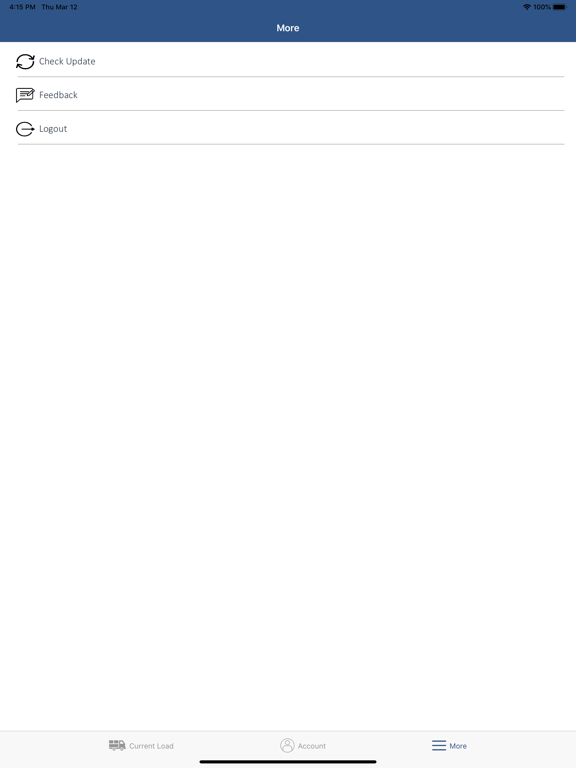 MCShippers Driver iPad screenshot