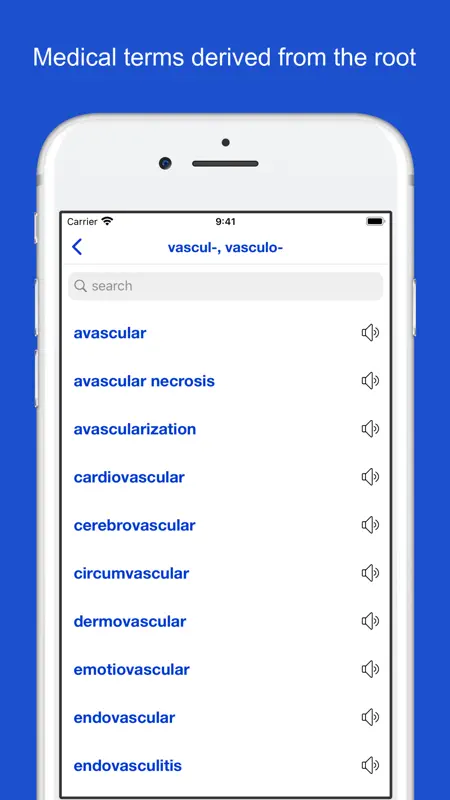 Medical Terminology Etymology screenshot 8 of 10