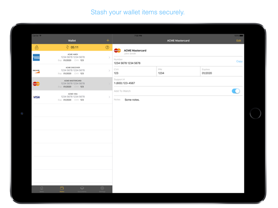 Screenshot #4 for Stashword - Digital Vault
