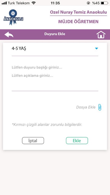 Nuray Temiz Anaokulu