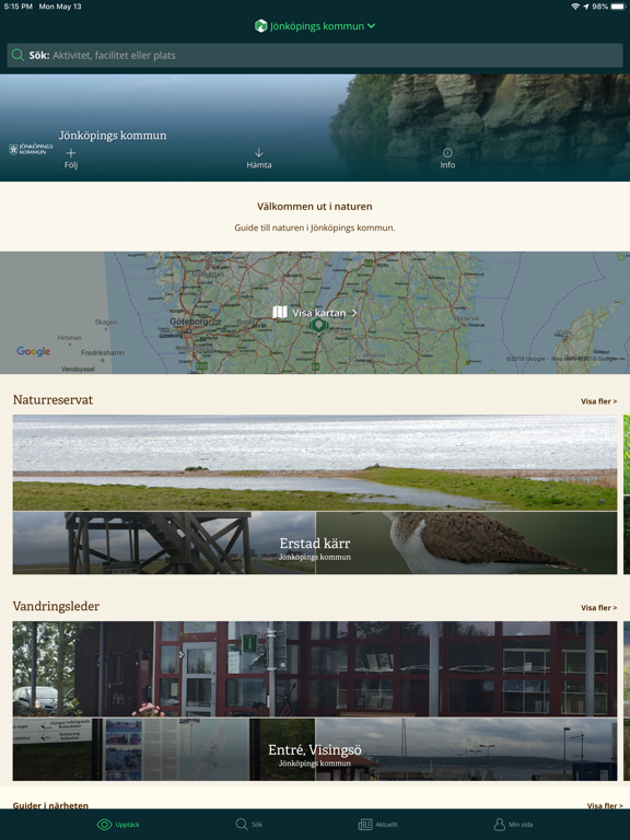 Screenshot #4 pour Jönköpings Naturkarta