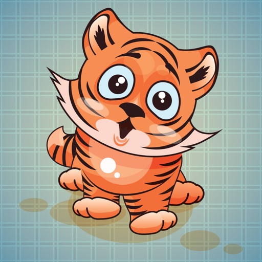 Sticker Me: Funny Tiger