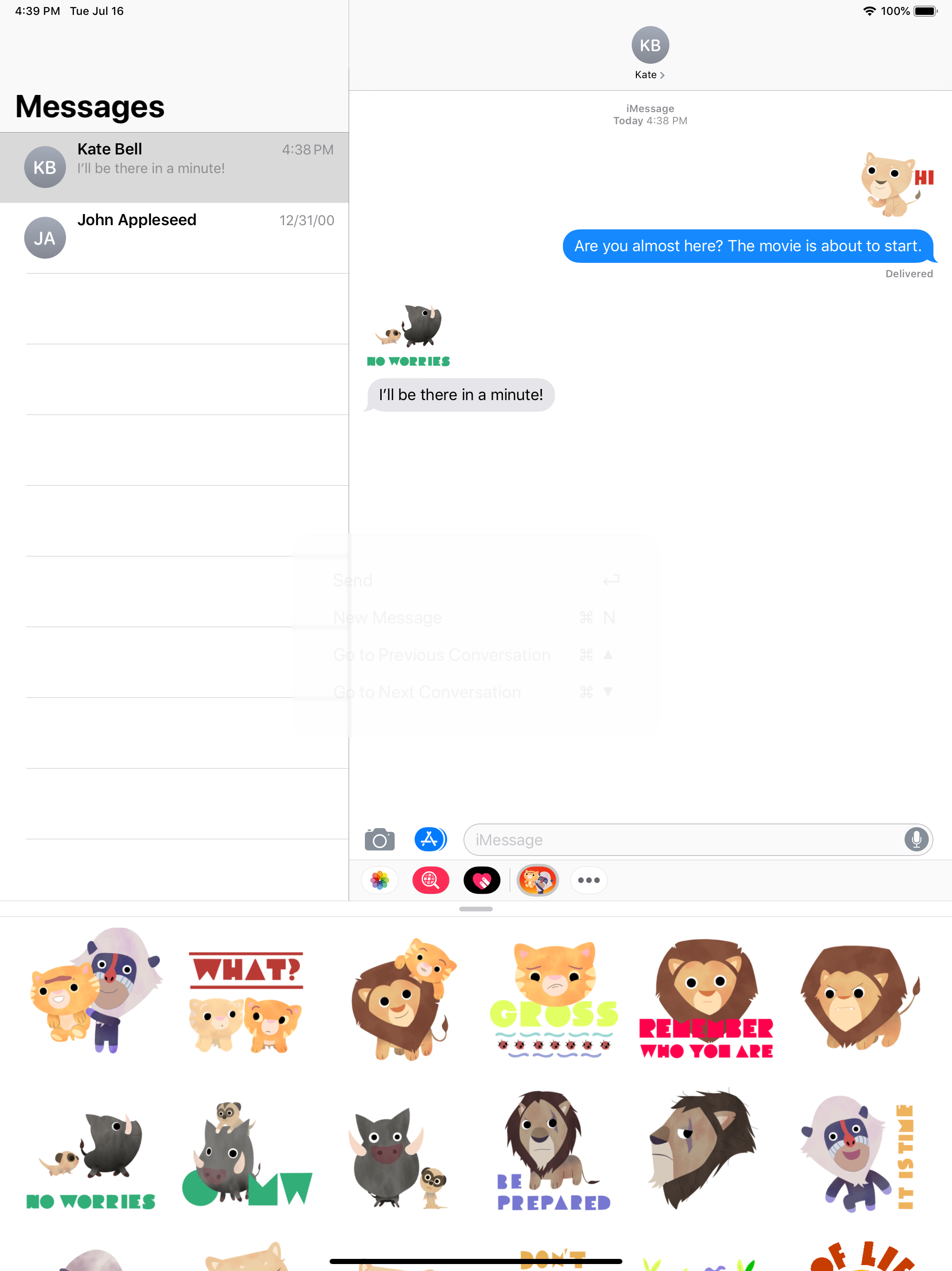 The Lion King Stickers