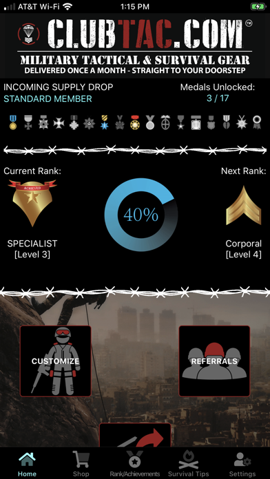 ClubTac Screenshot
