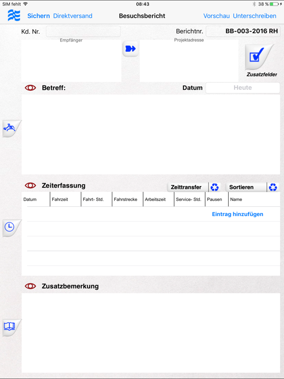 Screenshot #5 pour MEiAPPS Besuchsbericht