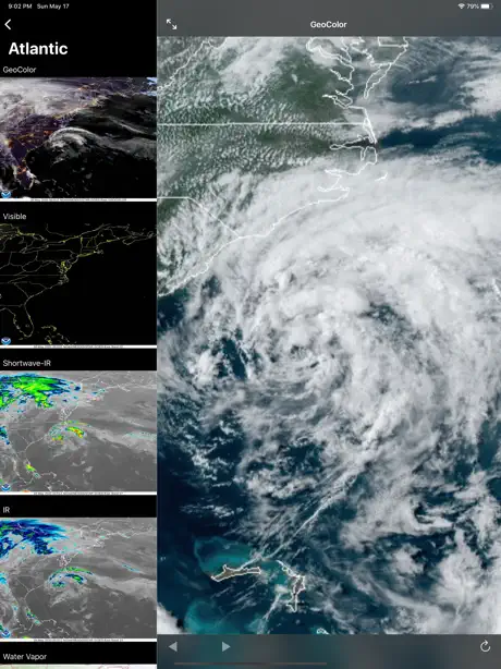 NOAA Hurricane Center HD