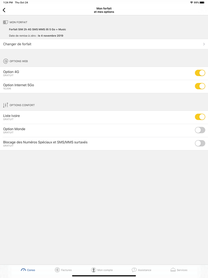 MON ESPACE LA POSTE MOBILE