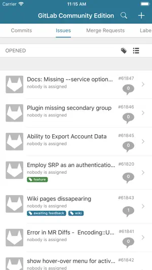 Control for GitLab screenshot 4