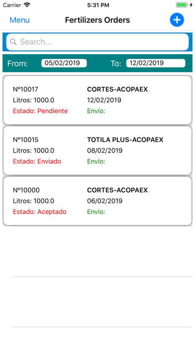 AcopaexApp Screenshot 2 of 3