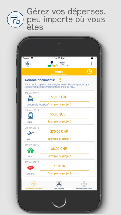 Screenshot #2 pour Digitale Gestion des dépenses