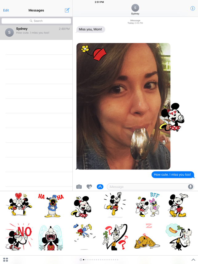 ‎Disney Stickers: Mickey Screenshot
