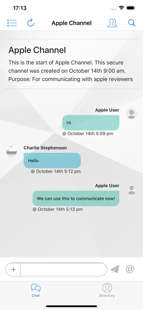 Sentinel Chat Channels