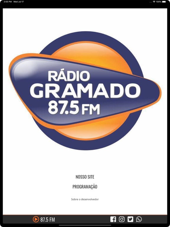 Screenshot #4 pour Rádio Gramado FM - 87.5