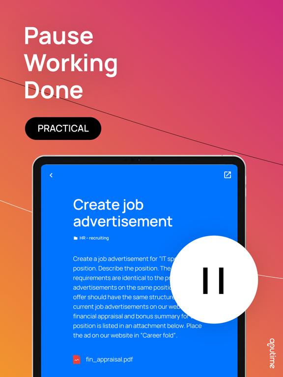 Screenshot #6 pour APUtime Lite