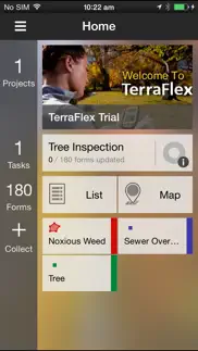 terraflex iphone screenshot 1