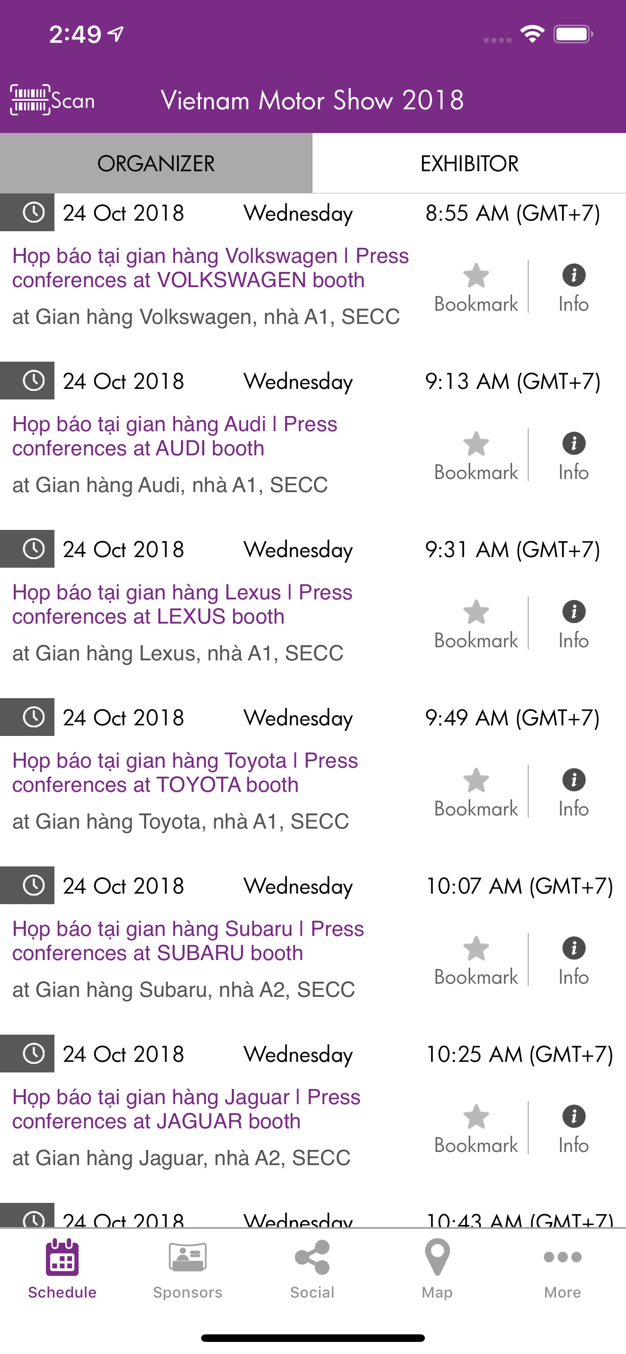 EventMeow mobile event app screenshot 3