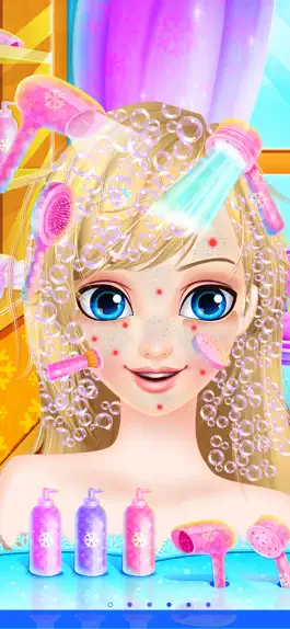 Game screenshot принцесса Составить - Ледяная apk