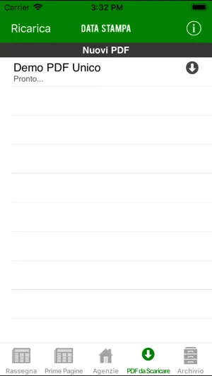 Data Stampa Mobile screenshot 2