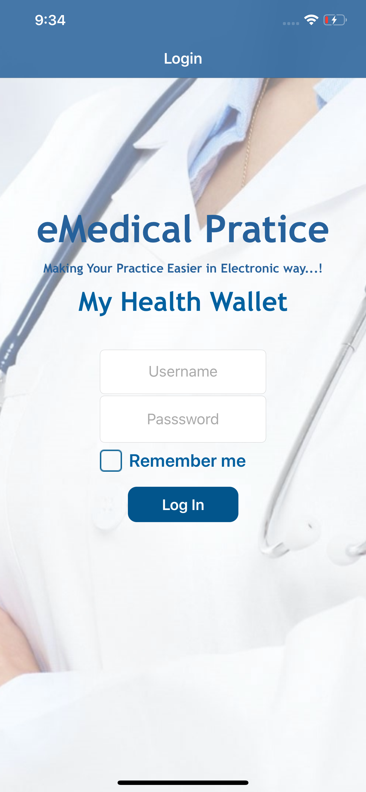 My Health Wallet.