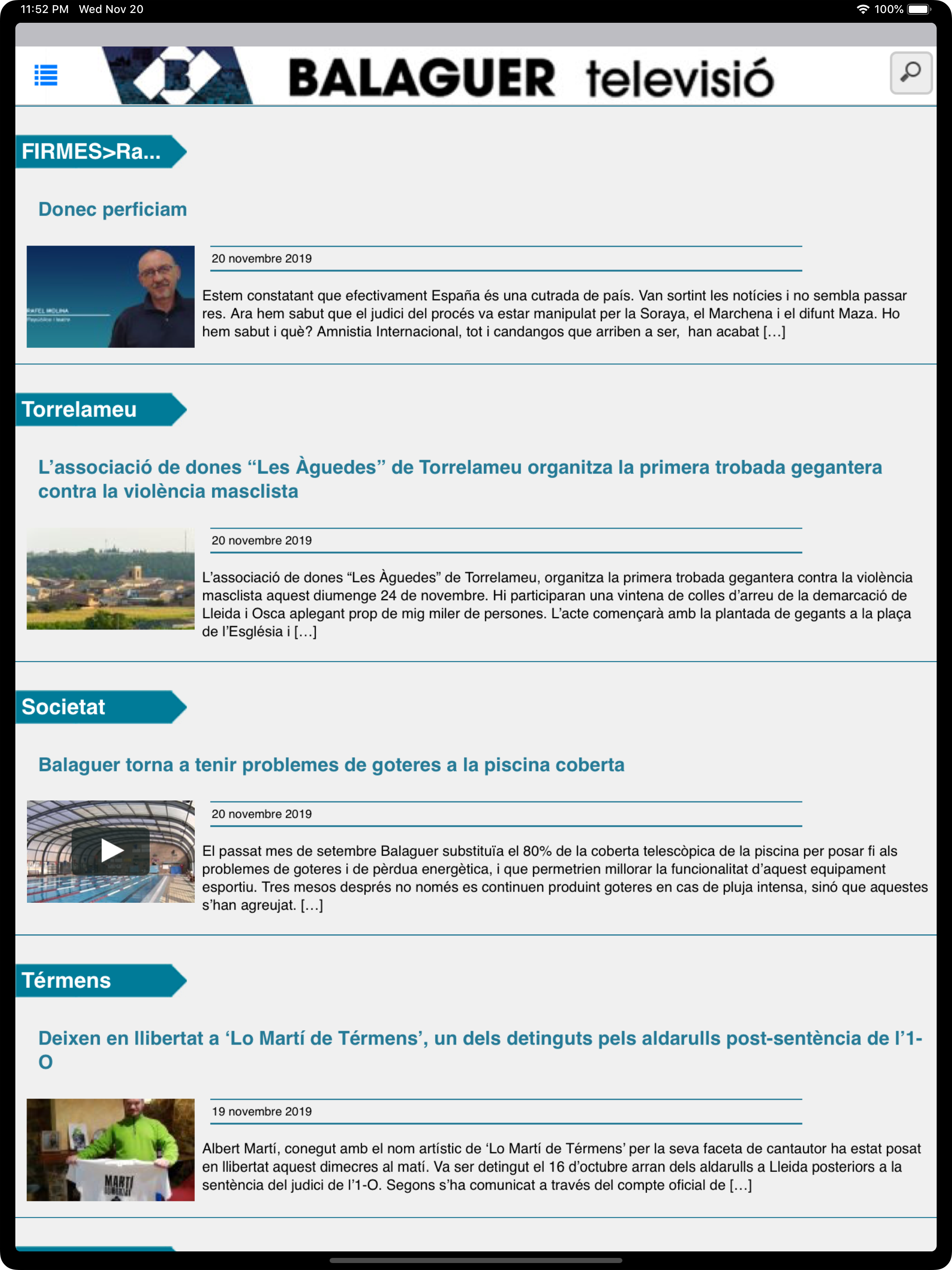 Balaguer TV screenshot 5