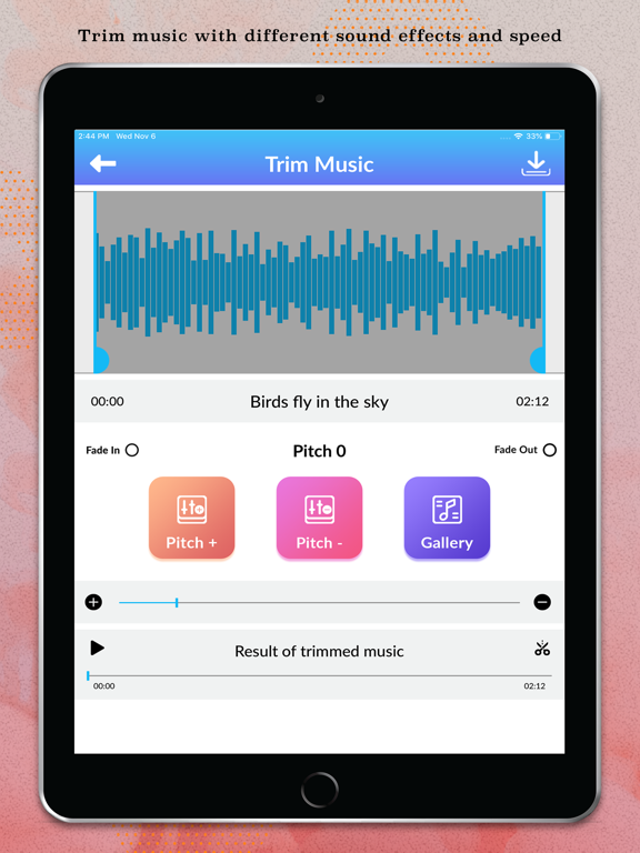 Screenshot #5 pour Music Editor For iPhone