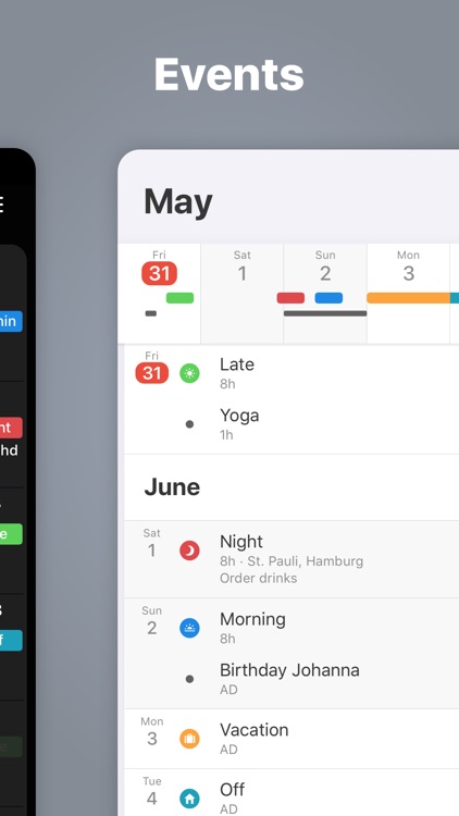 Supershift - Shift Schedule