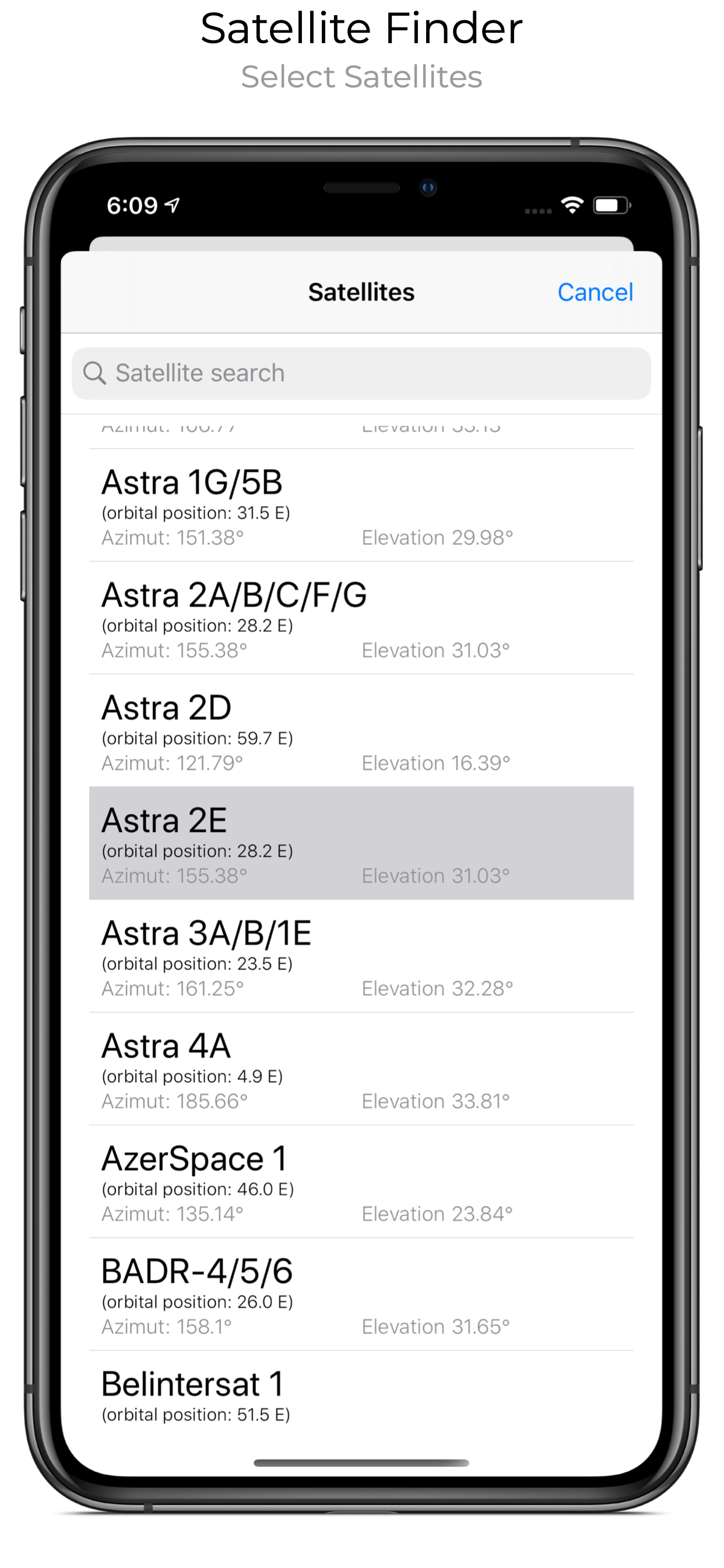 Satellite Finder (Pro)
