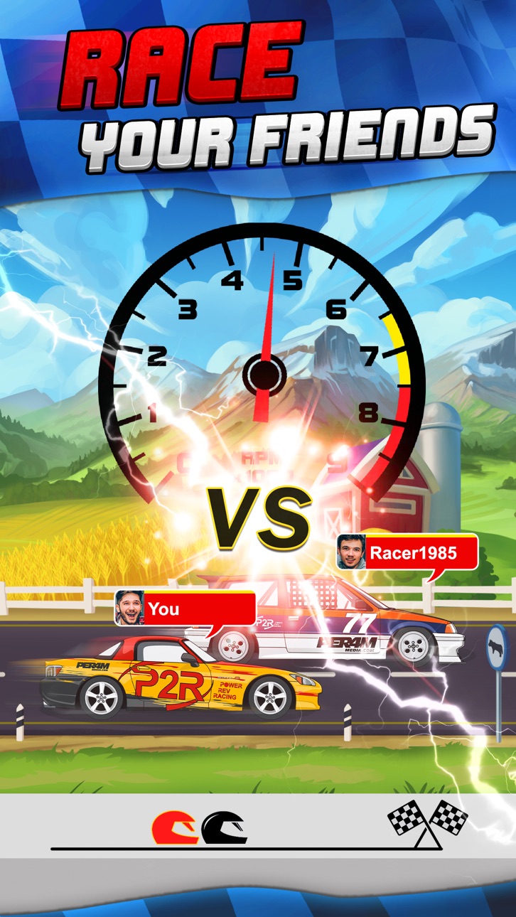 P2R Power Rev Racing Hack screenshot 5 - iOS game interface