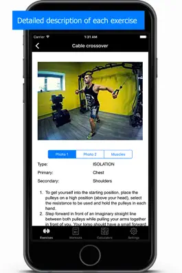 Game screenshot Gym Guide Pro workouts apk