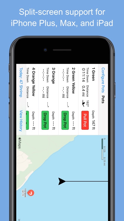 Crab and Shrimp Pot Tracker screenshot-5