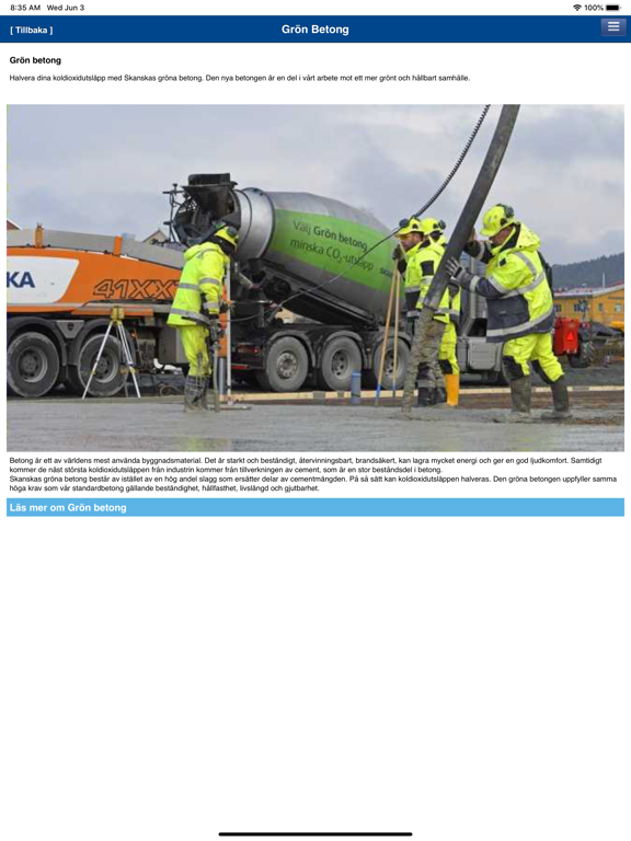 Screenshot #6 pour Skanska Betong